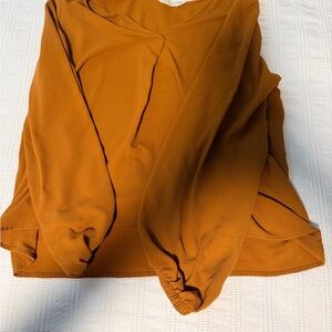 Lush Women's Top in Warm Orange